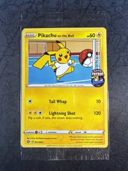 Sealed Pikachu on the Ball Pokemon Futsal 001/005 Pokemon - Image 1