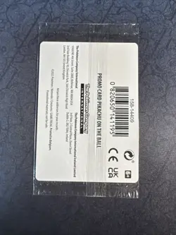 Sealed Pikachu on the Ball Pokemon Futsal 001/005 Pokemon - Image 2