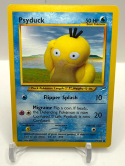 Pokemon Psyduck 79/105 Neo Destiny Basic Regular Common 50HP Flipper Splash - Image 1