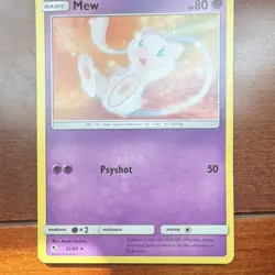 Mew - Rare - Regular - Hidden Fates - Pokemon TCG - 32/68 - Basic - HP 80 - Image 1