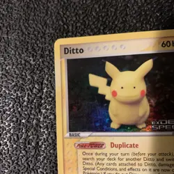 Ditto - (Pikachu) 39/113 EX Delta Species Reverse Holo POKEMON - Image 3