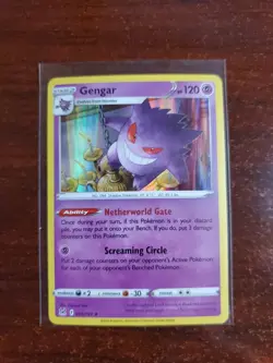 2022 Pokemon Gengar Holo Rare *066/196 English Lost Origin - Image 1