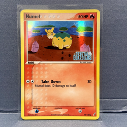 Camerupt (3/100) + Numel (59/100) Pokemon Crystal Guardians Stamped Bundle - LP - Image 2