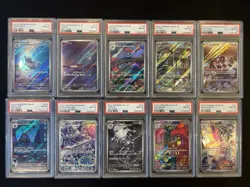 PSA 8 Pokemon Card 151 Game Japanese ART RARE 10 Card Set Bulk Holo AR - Image 1