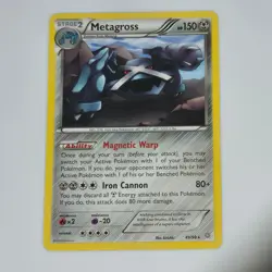 METAGROSS 49/98 RARE ANCIENT ORIGINS POKEMON LP - Image 1