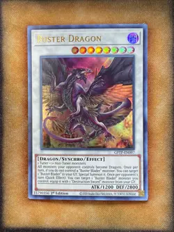 Yugioh Buster Dragon GFTP-EN097 Ultra Rare 1st Ed NM - Image 1