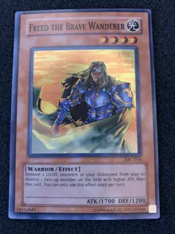 Yu-Gi-Oh! Freed the Brave Wanderer IOC-014 Invasion of Chaos Unlimited - Image 1