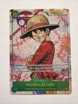 Monkey D. Luffy OP13-118 SEC Alt Art - One Piece Carrying On His Will English - Image 1