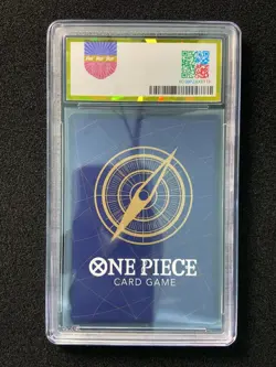 2025 One Piece Card Game Japanese Monkey D. Luffy #OP07-033 UC PGS 9.5 LU57 - Image 2