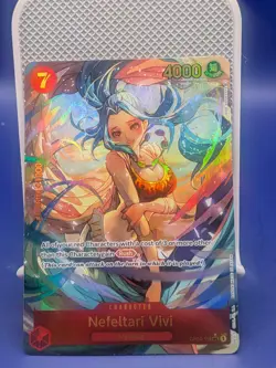 One Piece TCG Nefeltari Vivi OP04-118 Alt Art - Image 1