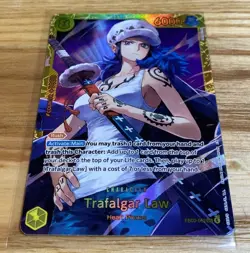 Trafalgar Law EB03-062 Extra Booster: One Piece Heroines Edition SEC Foil - Image 1
