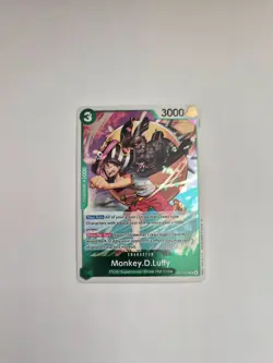One Piece The Azure Sea's Seven - Monkey.D.Luffy - Rare Foil - OP14-034 - Image 1