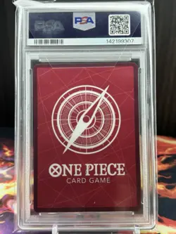 2025 One Piece EN Shanks PSA 10 GEM PSA Magazine Exclusive FULL ART #001 - Image 2