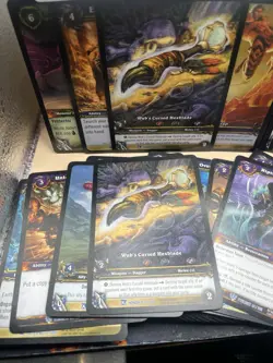 World Of Warcraft Tcg 500 Cards With Over 40 Rare Mythic Full Art Cards Bundle - Image 3