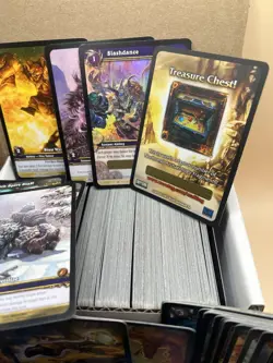 World Of Warcraft Tcg 500 Cards With Over 40 Rare Mythic Full Art Cards Bundle - Image 5