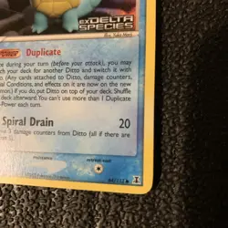 Pokemon Ditto Ex Delta Species #64/113 - Reverse Holo Stamped, Pokemon Card - Image 5