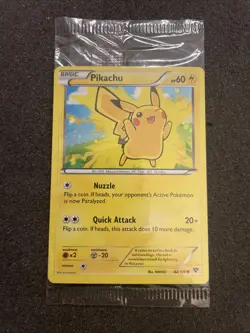 Pokemon/Pokemon GO Prerelease Pikachu Holo Foil Promo Card #028/078 Sealed - Image 1