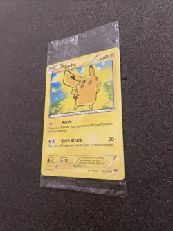 Pokemon/Pokemon GO Prerelease Pikachu Holo Foil Promo Card #028/078 Sealed - Image 3