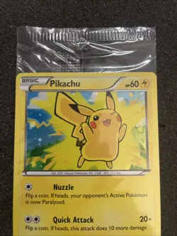 Pokemon/Pokemon GO Prerelease Pikachu Holo Foil Promo Card #028/078 Sealed - Image 4