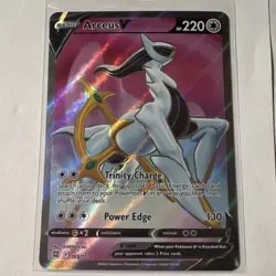 Pokemon Arceus V Swsh09 Brilliant Stars 165/172 Ultra Rare Full Art Holo Card - Image 1