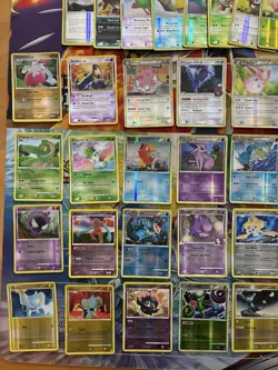 Vintage Pokemon Card Lot Reverse Holo Etc Fire Espeon Gengar Gyarados 57 Cards - Image 3