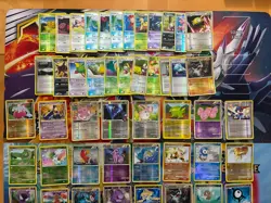 Vintage Pokemon Card Lot Reverse Holo Etc Fire Espeon Gengar Gyarados 57 Cards - Image 4