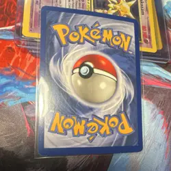 Moltres 12/62 Holo Fossil Vintage Pokemon Card HP – Heavily Played - Image 2
