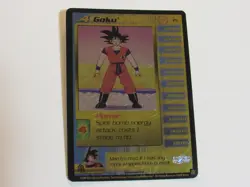 Vintage 2000 Dragon Ball Z - Goku #P1 RARE GOLD HOLO-FOIL, plus 8 other cards - Image 1