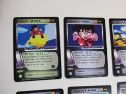 Vintage 2000 Dragon Ball Z - Goku #P1 RARE GOLD HOLO-FOIL, plus 8 other cards - Image 3