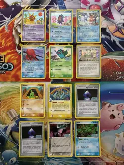 Vintage Pokemon Card Lot Reverse Holo Etc Fire Deoxys Bulbasaur - Image 1