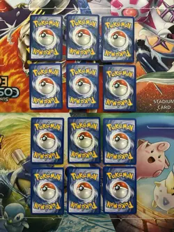 Vintage Pokemon Card Lot Reverse Holo Etc Fire Deoxys Bulbasaur - Image 3