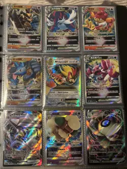 Pokemon 108 Card Lot Collection Binder XY Mega, EX, Vstar, Vmax, V, Holo - Image 2