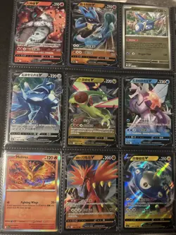 Pokemon 108 Card Lot Collection Binder XY Mega, EX, Vstar, Vmax, V, Holo - Image 5