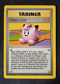 Clefairy Doll 70/102 - Base Set - 1999 - Pokemon Card - Unlimited - Pokemon TCG - Image 1