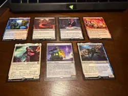 MTG Teenage Mutant Ninja Turtle TMNT Rare Card Lot * SEE PICS - Image 1