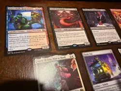 MTG Teenage Mutant Ninja Turtle TMNT Rare Card Lot * SEE PICS - Image 2