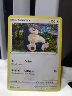 1x Snorlax 016/034 Classic Collection Trading Card Game CLV Pokemon Card NM - Image 1