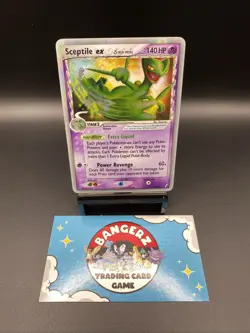 Pokemon Sceptile ex Ultra Rare Holo 96/100 EX Delta Species 140 HP Card - Image 1
