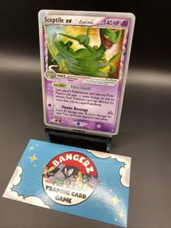 Pokemon Sceptile ex Ultra Rare Holo 96/100 EX Delta Species 140 HP Card - Image 2