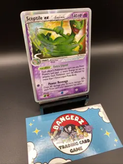 Pokemon Sceptile ex Ultra Rare Holo 96/100 EX Delta Species 140 HP Card - Image 3