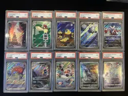 PSA 9 Pokemon Card 151 Game Japanese ART RARE 10 Card Set Bulk Holo AR - Image 1