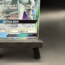 Pokemon Alolan Ninetales GX TCG Holo Card 22/145 Guardians Rising NM - Image 5