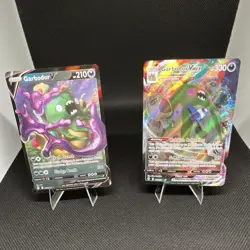 Pokemon Garbodor V & Garbodor VMAX Sword & Shield Holo Lot English 2 Cards VMAX - Image 1