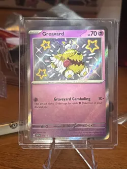 Greavard 070 Scarlet & Violet Black Star Promo Holo Pokemon Card - Image 1