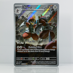 Bisharp 143/086 NM BLK Black Bolt Pokemon Card TCG Pack Fresh - Image 1