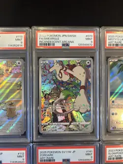 PSA 9 Pokemon Card 151 Game Japanese ART RARE 10 Card Set Bulk Holo AR - Image 3