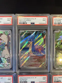 PSA 9 Pokemon Card 151 Game Japanese ART RARE 10 Card Set Bulk Holo AR - Image 4
