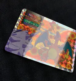 Pokemon Card Charizard Top Sun Topsun No.006 Prism Holo Japanese #241106 - Image 4