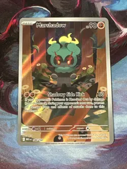 Pokemon TCG Marshadow 146/132 Illustration Rare Mega Evolutions Raw Card - Image 1