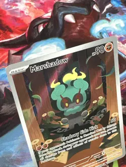 Pokemon TCG Marshadow 146/132 Illustration Rare Mega Evolutions Raw Card - Image 2